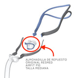 ResMed AirFit P10 – visuel 2 : remplacement régulier favorise l'hygiène et le confort.