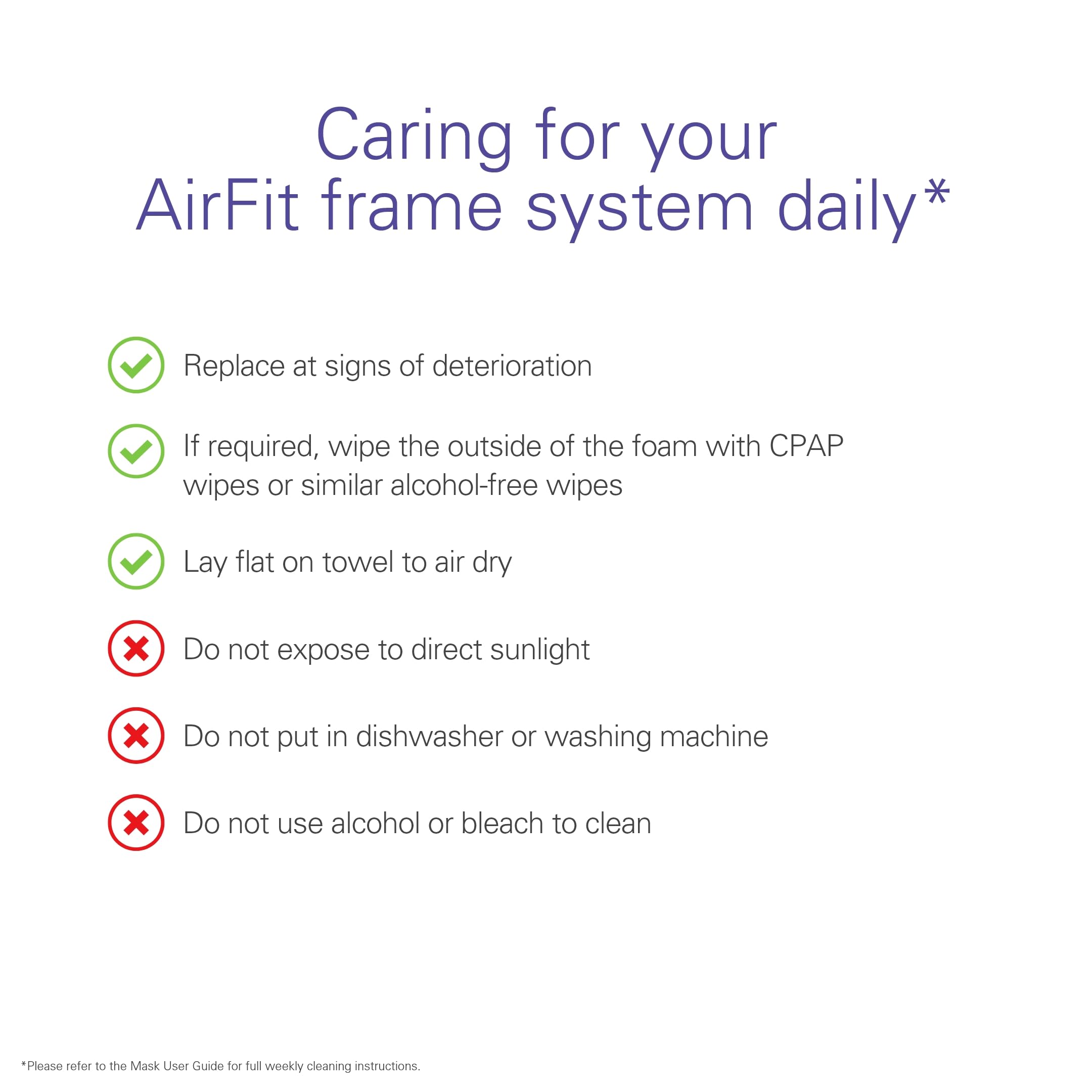 ResMed AirFit P10 – ventilation diffuse QuietAir: sommeil plus calme.
