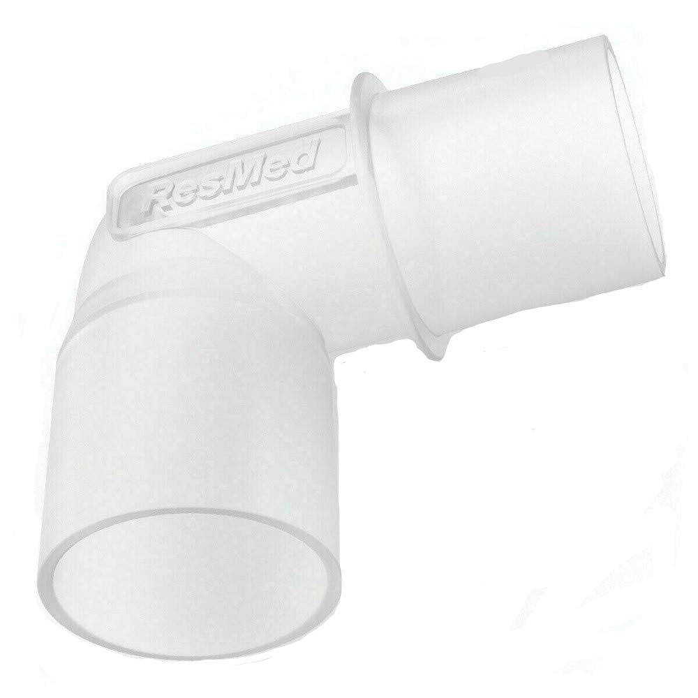 Embout ResMed AirSense10 : raccordement précis pour une connexion sans fuite.