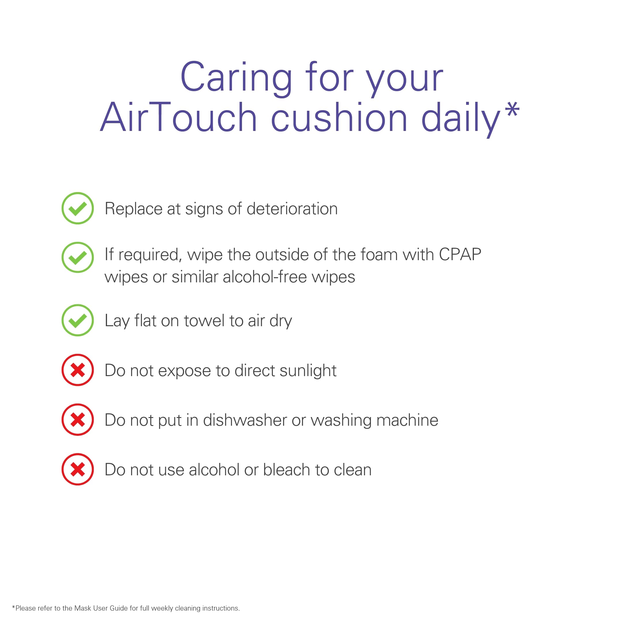 Compatible avec AirTouch N20 et InfinitySeal.