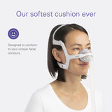 Conception AirTouch N20: ajustement personnalisé pour divers contours.