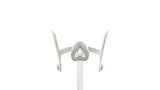 ResMed AirTouch N20 pour elle, cadre-armature léger pour mise en place rapide et stable.