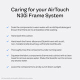 ResMed AirTouch N30i – coude liberat ion rapide: déconnexion simple nocturne.