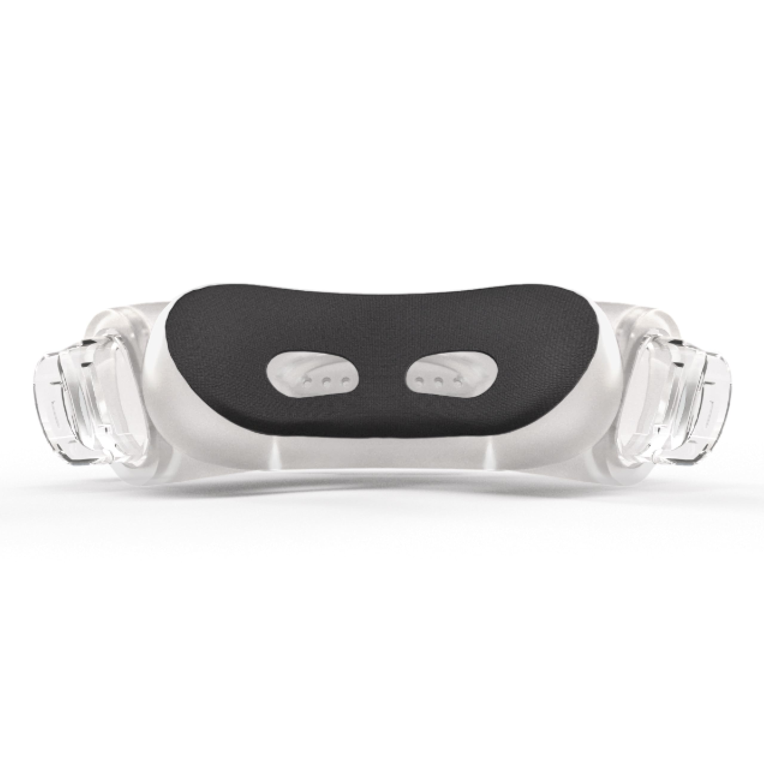 ResMed AirTouch N30i – coussin petit wide, vue avant, douceur et ajustement sécurisé.