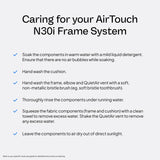 Conduit tubulaire haut AirTouch N30i pour dormir en positions variées.