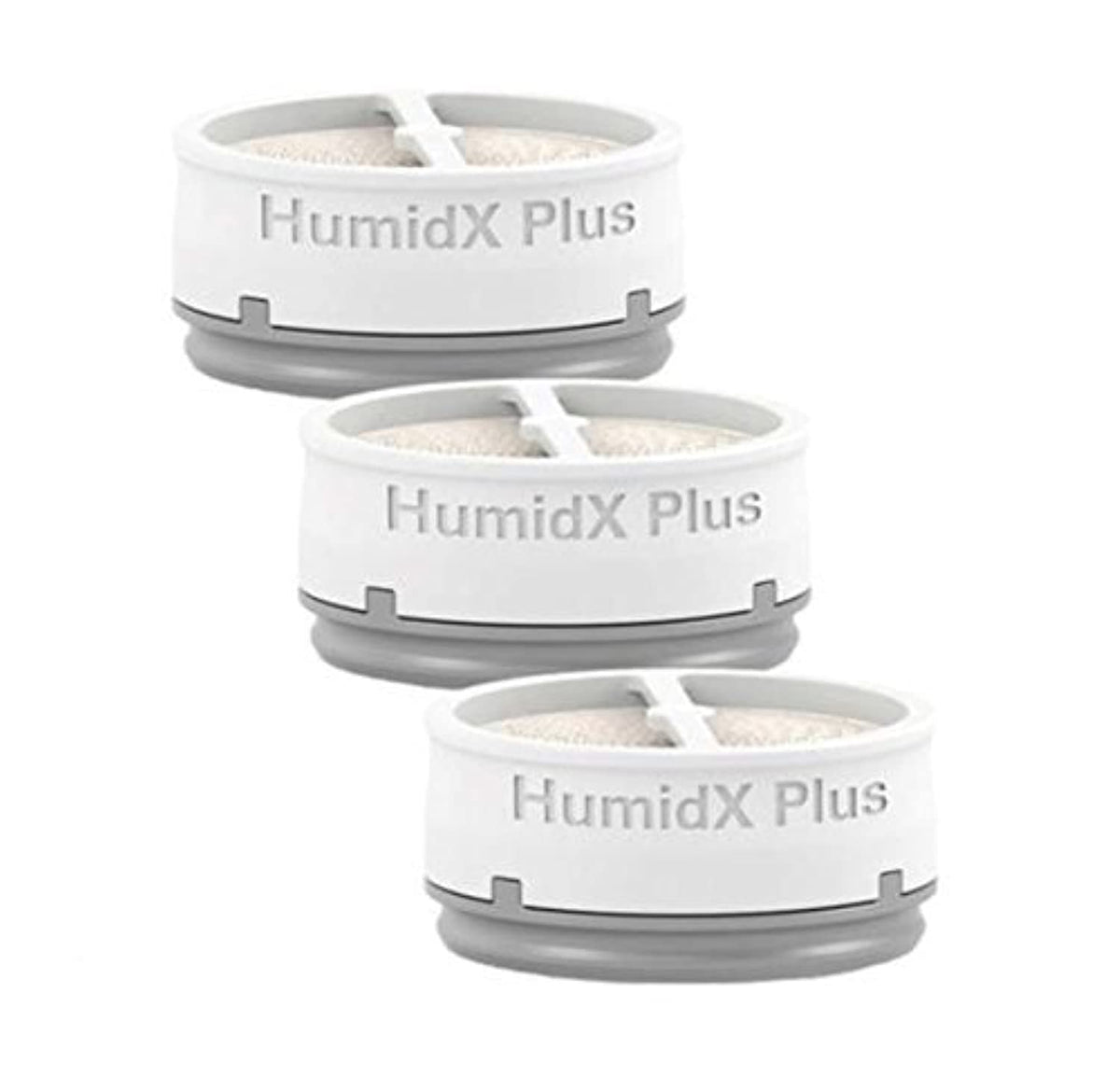ResMed Humidx 3Pack Plus emballage visible et rangement facile