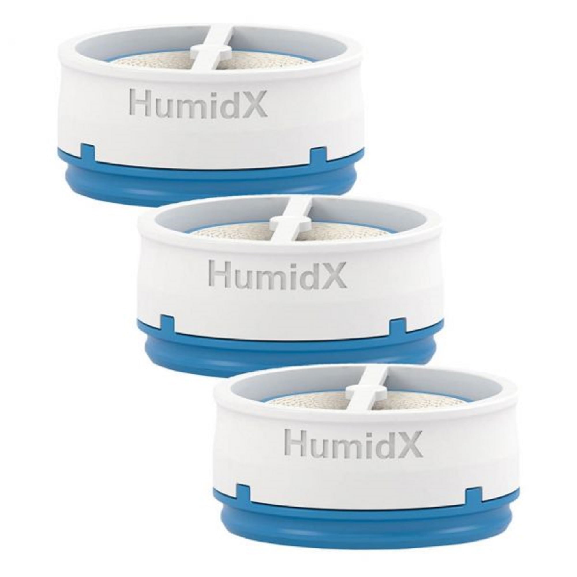 Emballage élégant du HUMIDX 3Pack Standard prêt au voyage.
