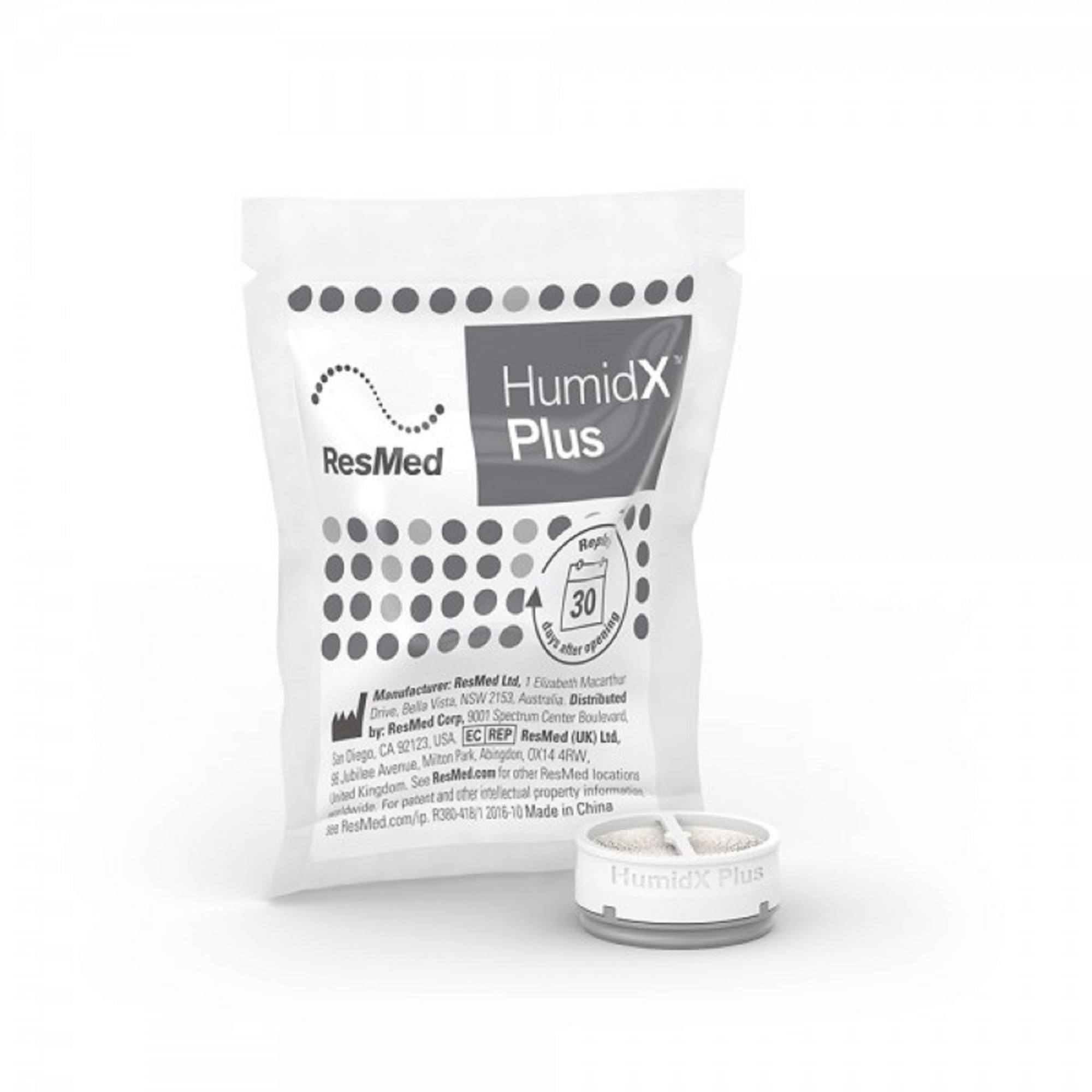 HUMIDX ResMed — ensemble pièces AirMini Plus pour une maintenance aisée.