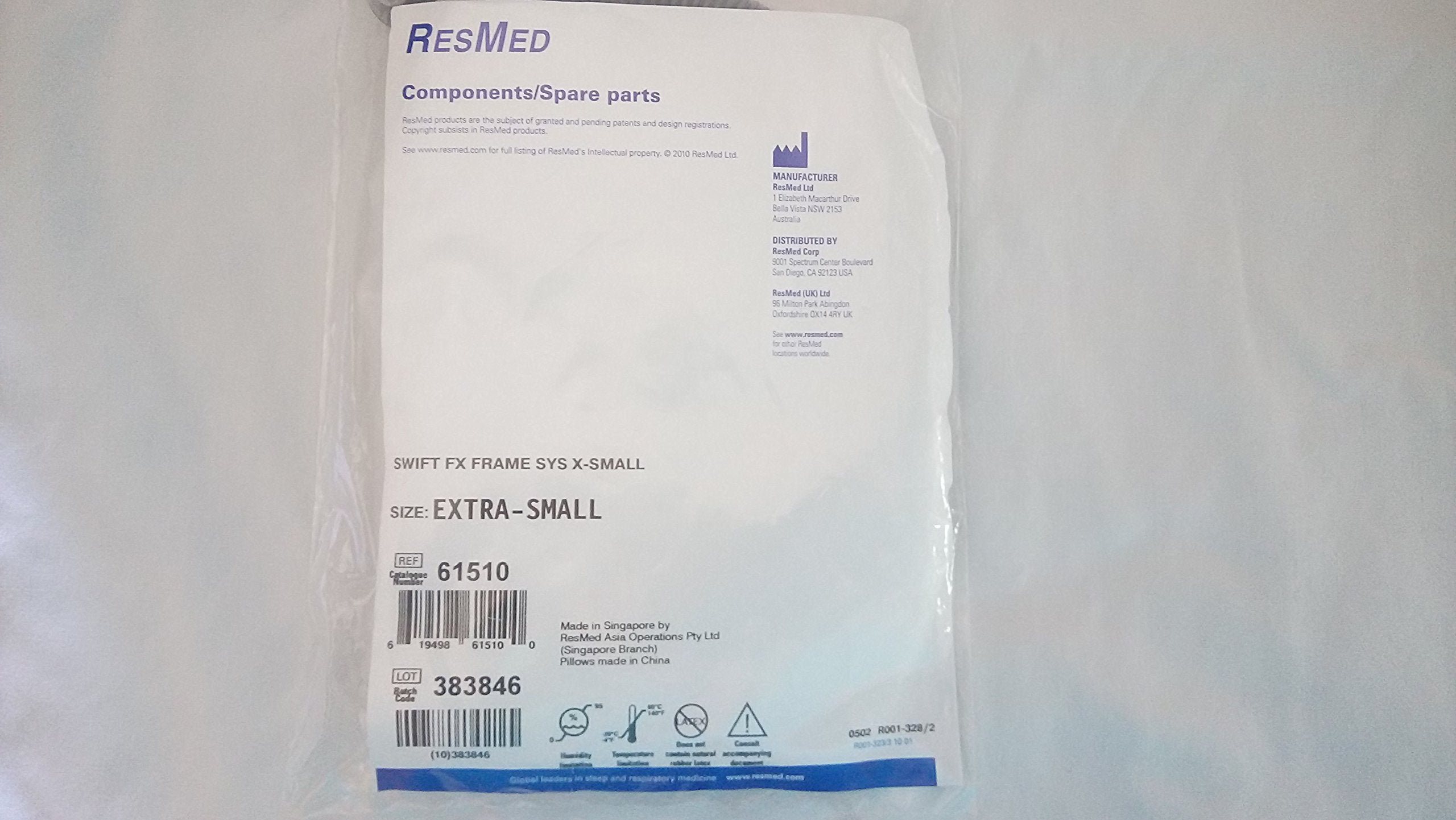 Coussin nasal double paroi pour stabilité et confort