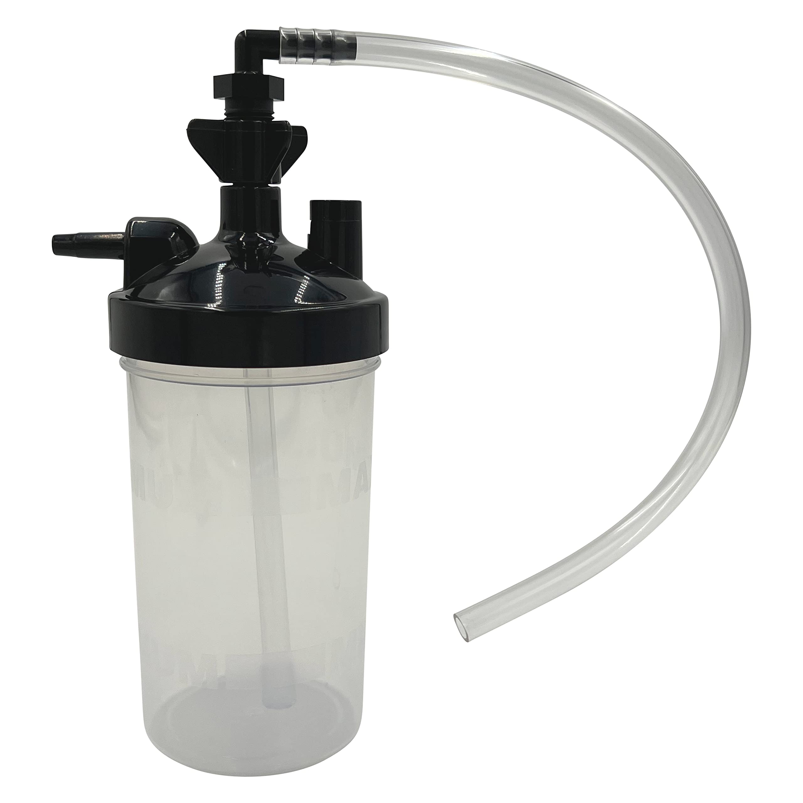 Bouteille humidificateur d'oxygène ResOne 350 ml pour une thérapie portable et sûre.