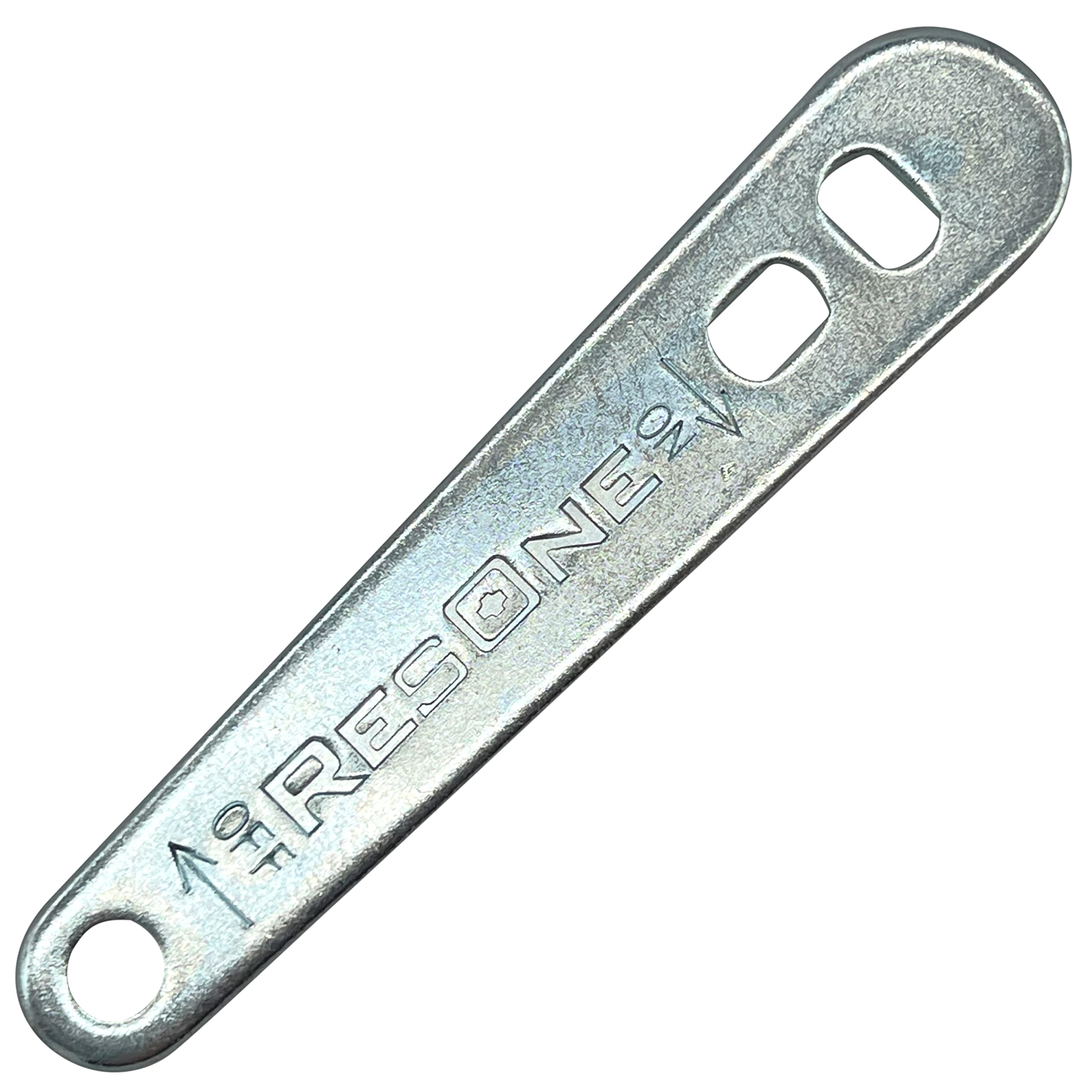Ensemble cinq clés oxygène ResOne, pratique et portable.