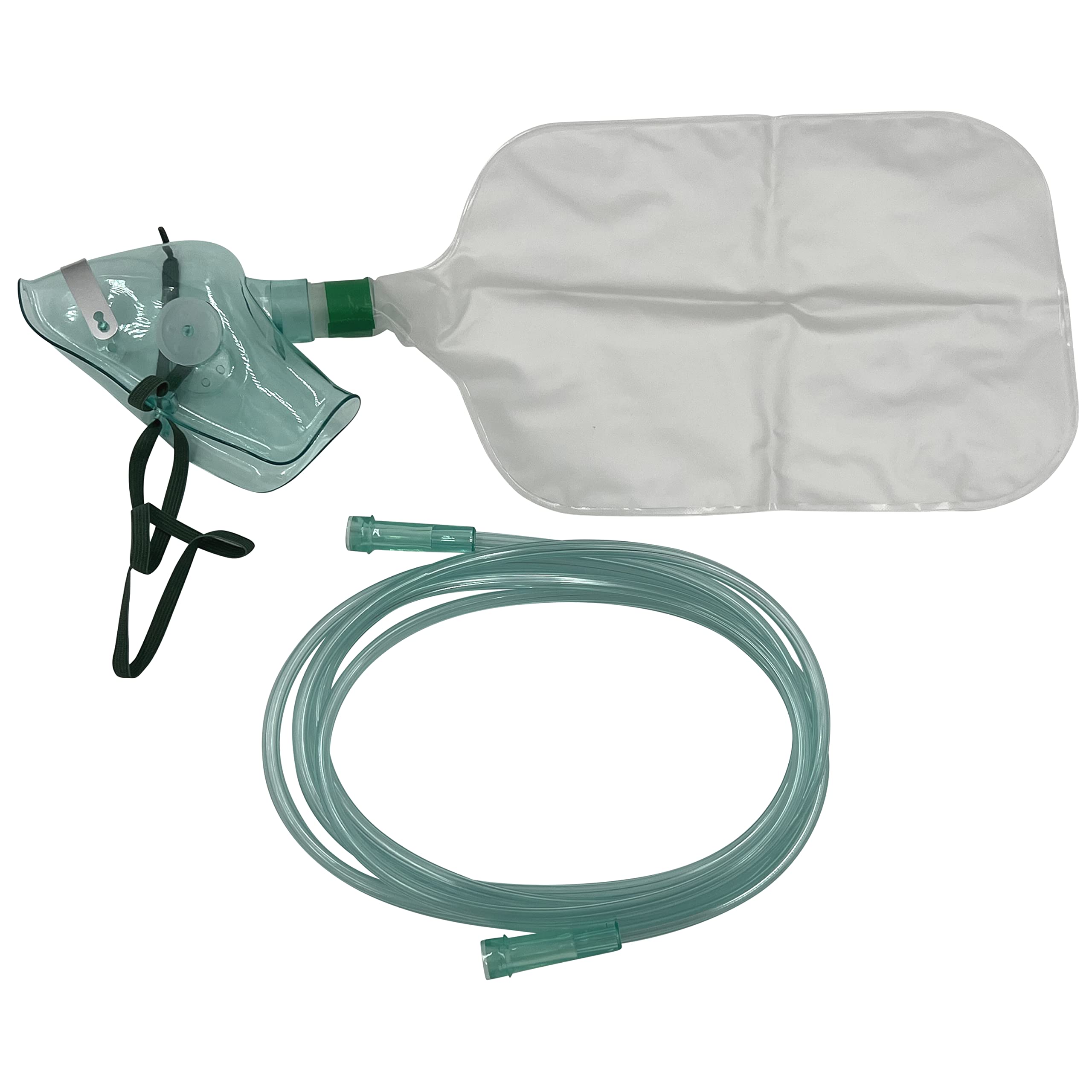 Masque d'oxygène non rébreur ResOne pour adulte avec sac de 1000 ml, usage domestique