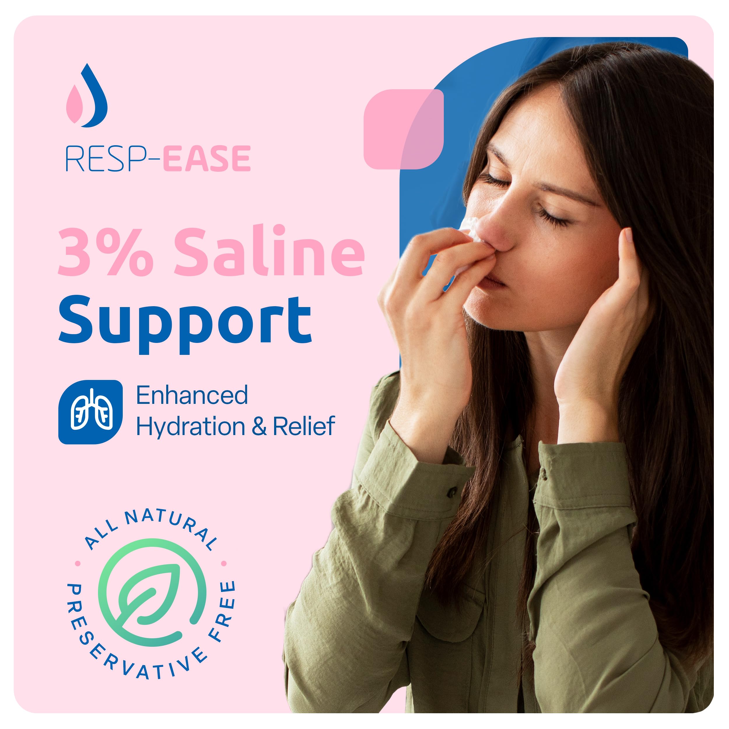 Boite Resp-Ease 60 ampoules 4ml pour usage hygiénique