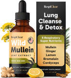 RESPICLEAR gouttes molene gingembre citron pour soutenir la respiration.