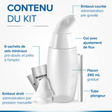 Respimer NetiFlow: sachets pré-dosés, préparation rapide et pratique.