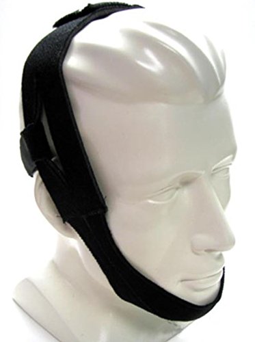 Respironics Menton design haut de gamme: maintien discret et confort nocturne.