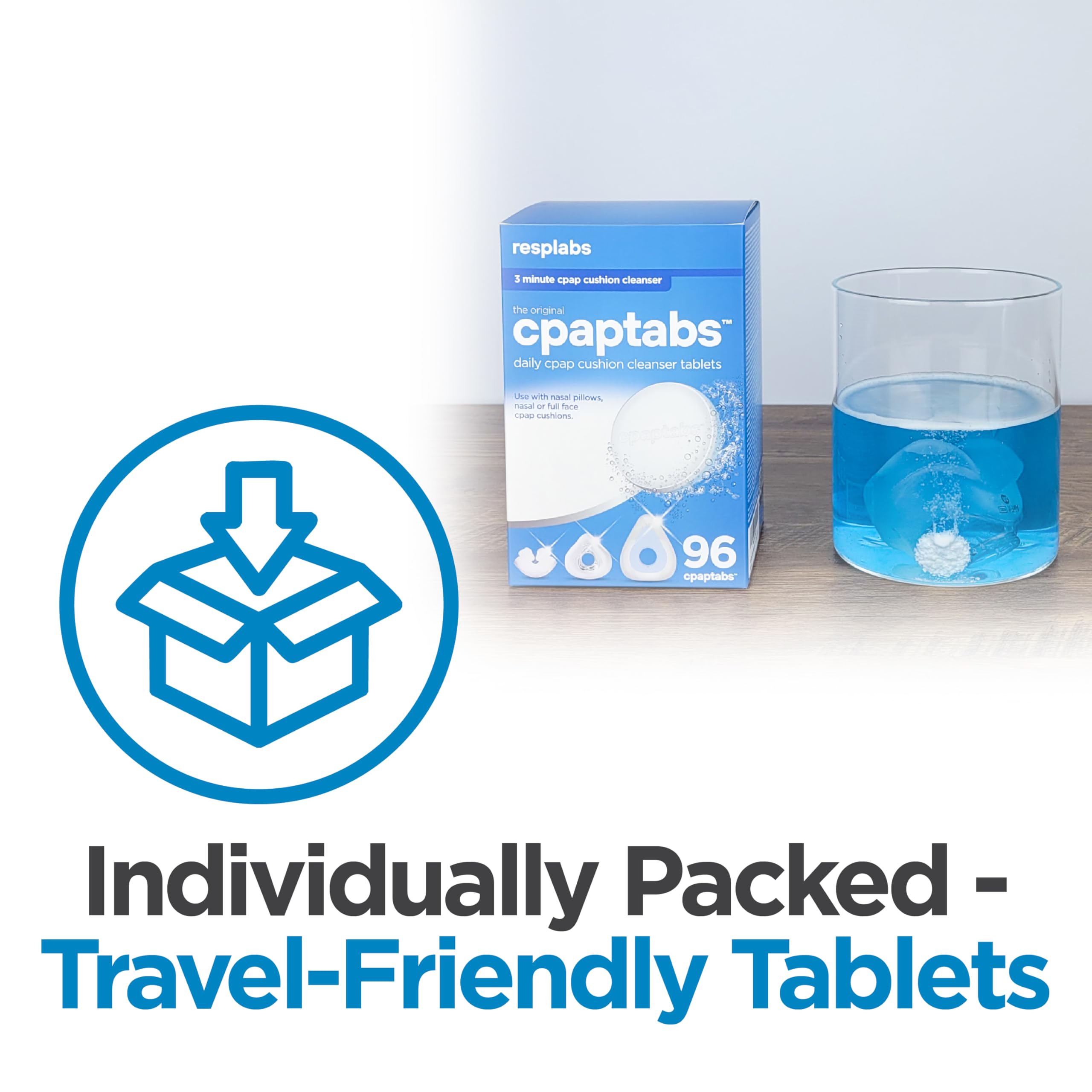 Emballage portable RespLabs pour voyage, entretien CPAP facilité