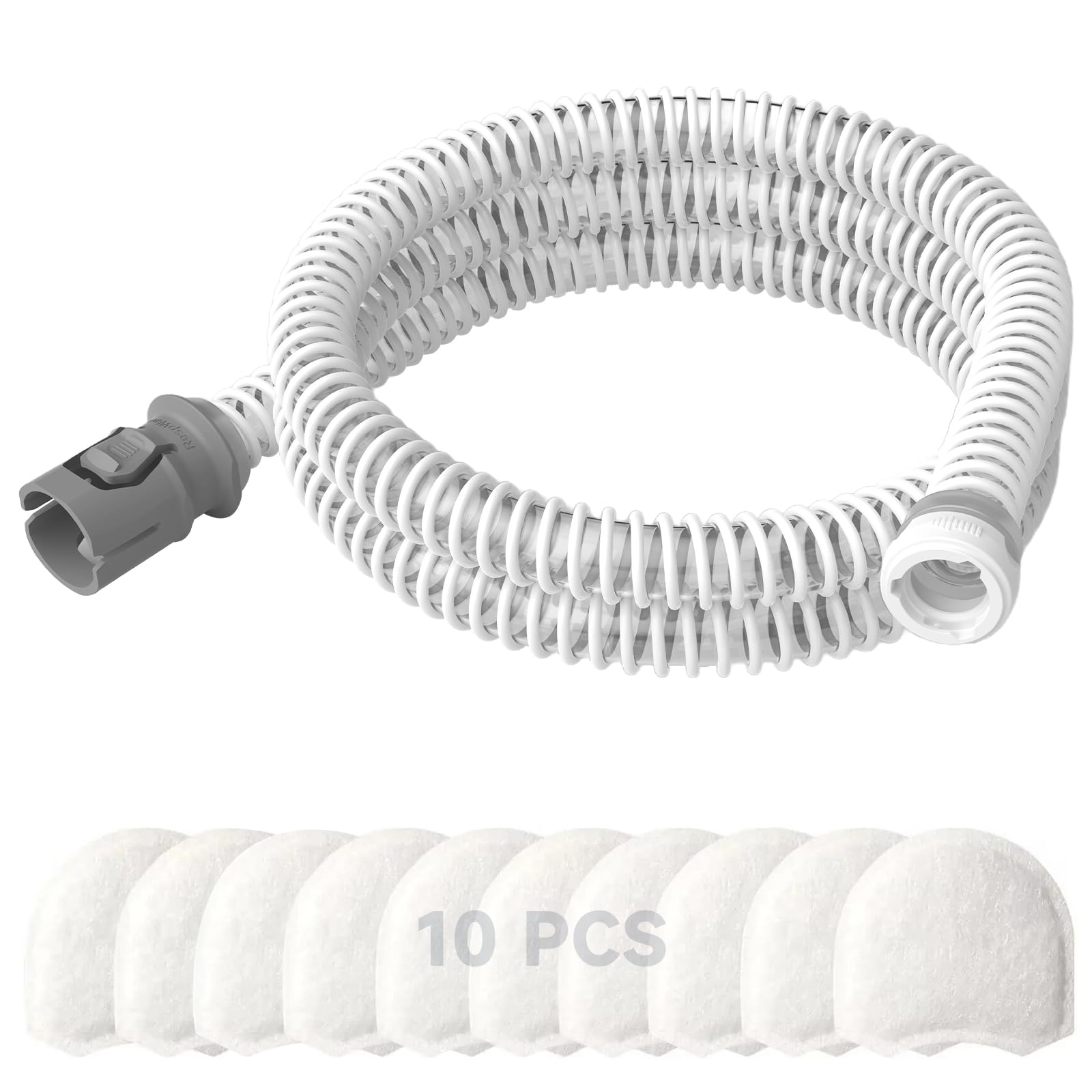 RespWave AirMini tuyau avec connecteur ergonomique pour connexion rapide