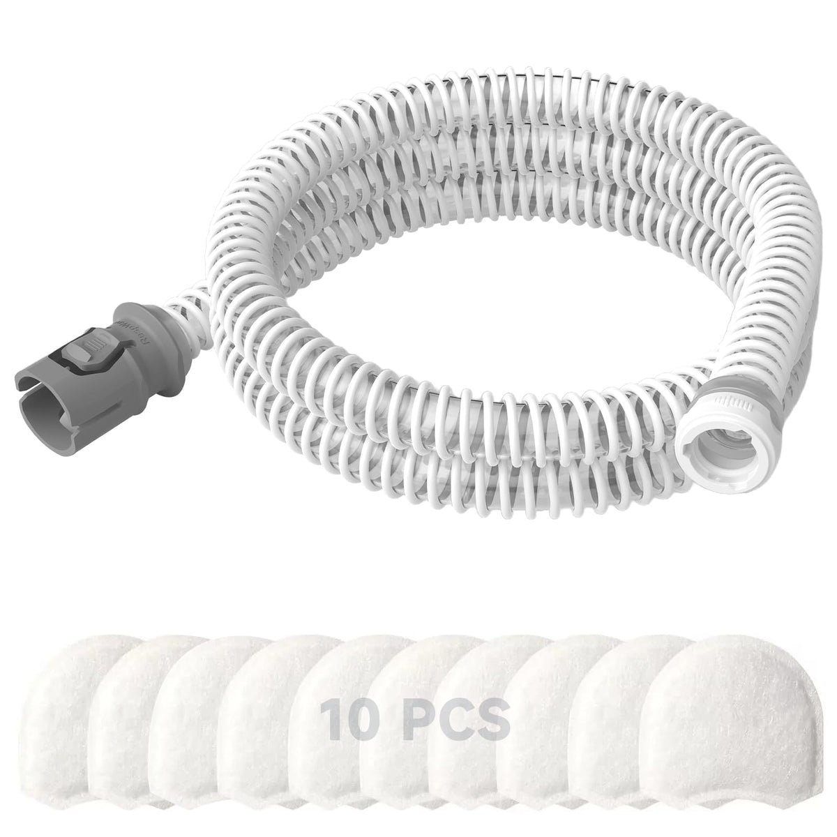 RespWave AirMini tuyau avec connecteur ergonomique pour connexion rapide