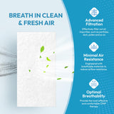 RespWave filtre CPAP protection du moteur: durabilité et flux d'air stable.