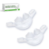 RespWellness coussins nasaux 2-pack, compatibilité Swift FX et confort durable.
