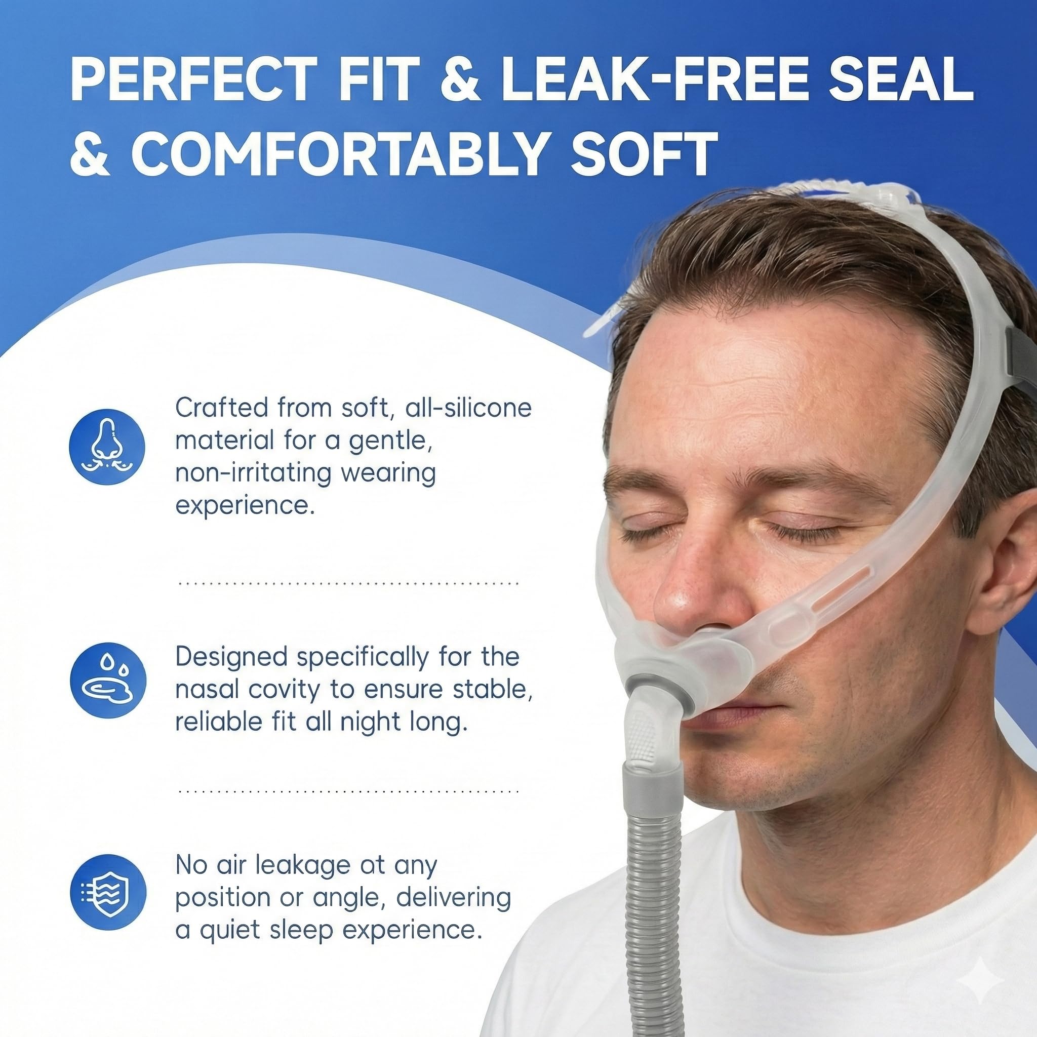 RespWellness nettoyage rapide sans outil en 3 secondes