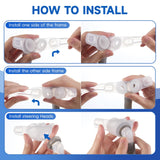 RespWellness silicone medical durable et silencieux pour CPAP