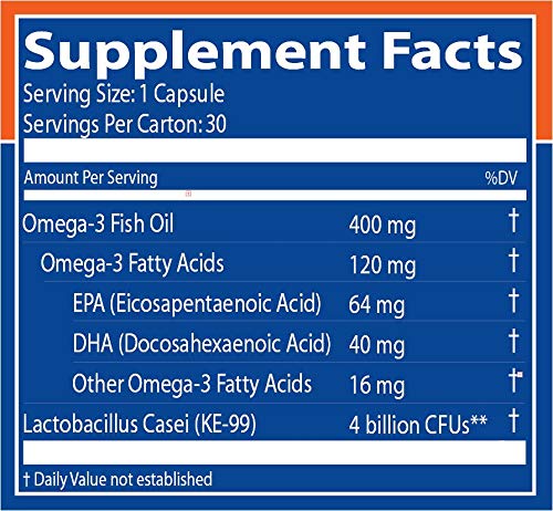 Restora Probiotique : étiquette d'emballage mettant en avant la formulation brevetée.
