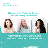 Restore Can Help - emballage hygiénique individuel pour chaque applicateur.