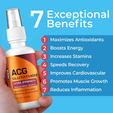 Results RNA ACG Glutathione pulvérisation gout agréable prise quotidienne
