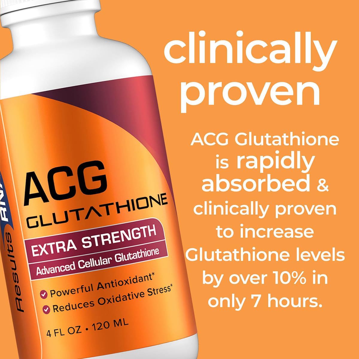 Results RNA Glutathione: spray intra-oral offrant une biodisponibilité rapide