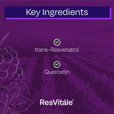 Prise quotidienne de gélule ResVitale Resveratrol 250 mg, pratique et flexible