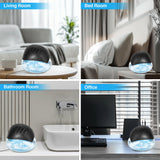 RetroStick contrôle 3-en-1 pour purifier, humidifier et parfumer l'air.