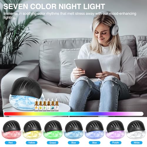 RetroStick éclairage multicolore arc-en-ciel pour une ambiance apaisante.