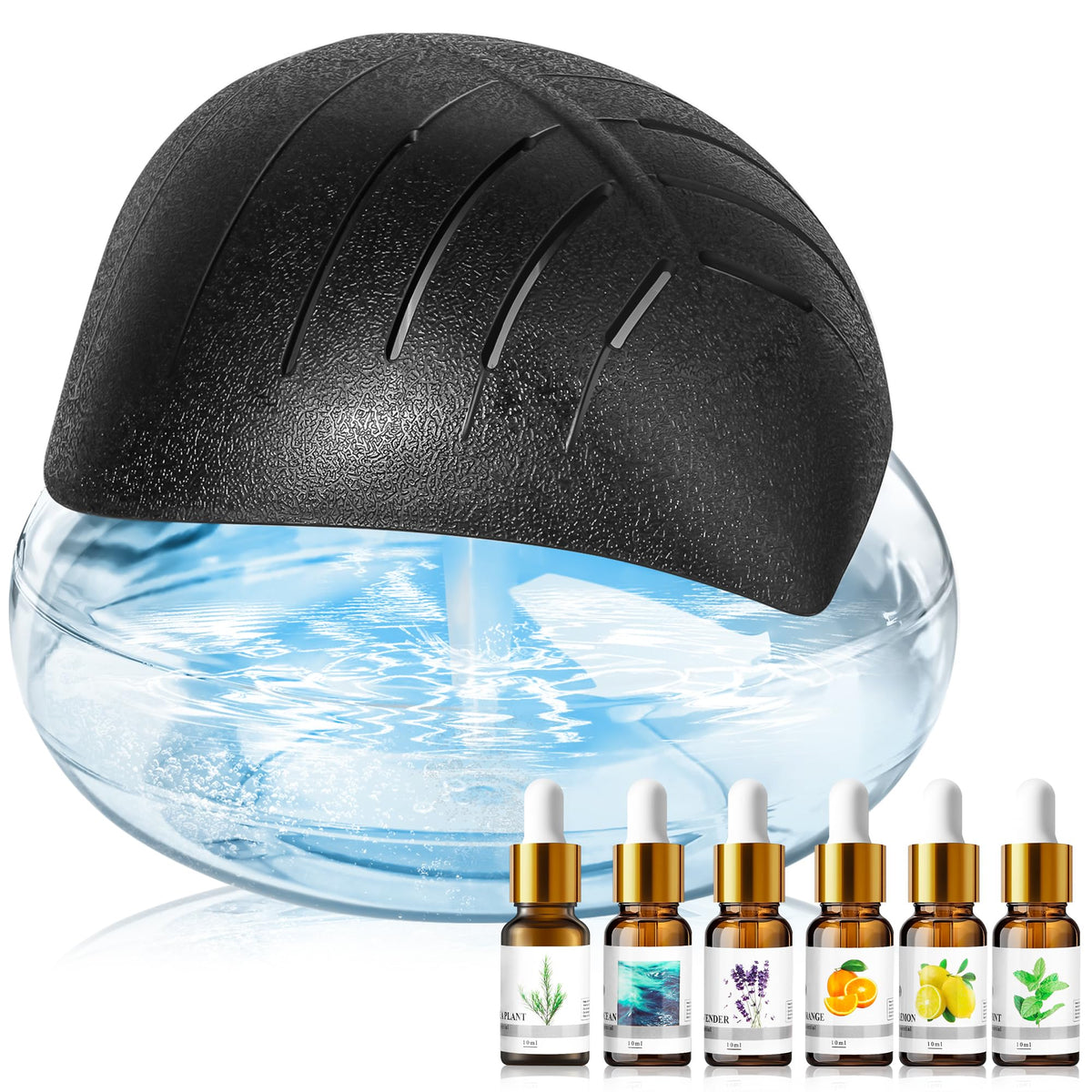 RetroStick purificateur d'air eau avec diffuseur d'huiles pour pièces jusqu'à 93 m², air plus frais.