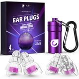 Bouchons hi-fi Reure pour concerts: réduction précise du bruit sans perte de fréquences.