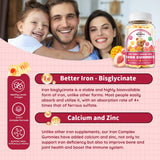 Ingrédients clés ReviNutra gommes enfants calcium et zinc, soutiens os et immunité