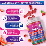 Gommes magnésium ReviNutra avec vitamine D et B6, soutien humeur et immunité.