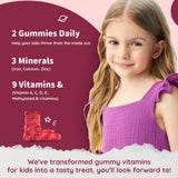 Gommes ReviNutra – absorption douce du fer pour jeunes enfants.