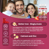 Gommes fer ReviNutra – absorption facile et confort digestif.