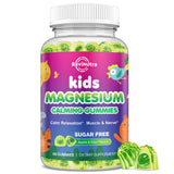 Gummies magnésium ReviNutra centre-rempli pour soutien musculaire et détente.