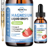 ReviNutra Triple Magnesium Complex — gouttes en bouteille, absorption élevée et énergie potentielle.