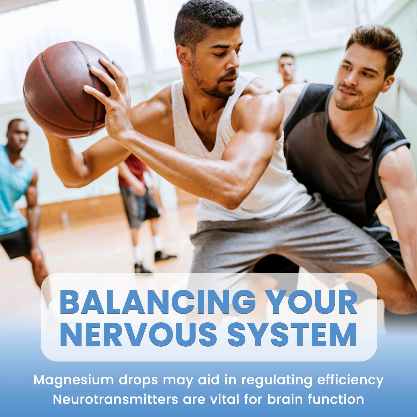 ReviNutra Triple Magnesium Complex — gouttes à prendre avec eau pratique et rapide.