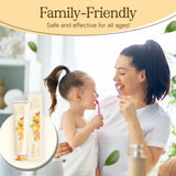 Pack de 3 dentifrices Revitin pour toute la famille.