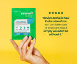 CoQ10 et L-Arginine dans Revive Active, soutien nutritionnel potentiel.