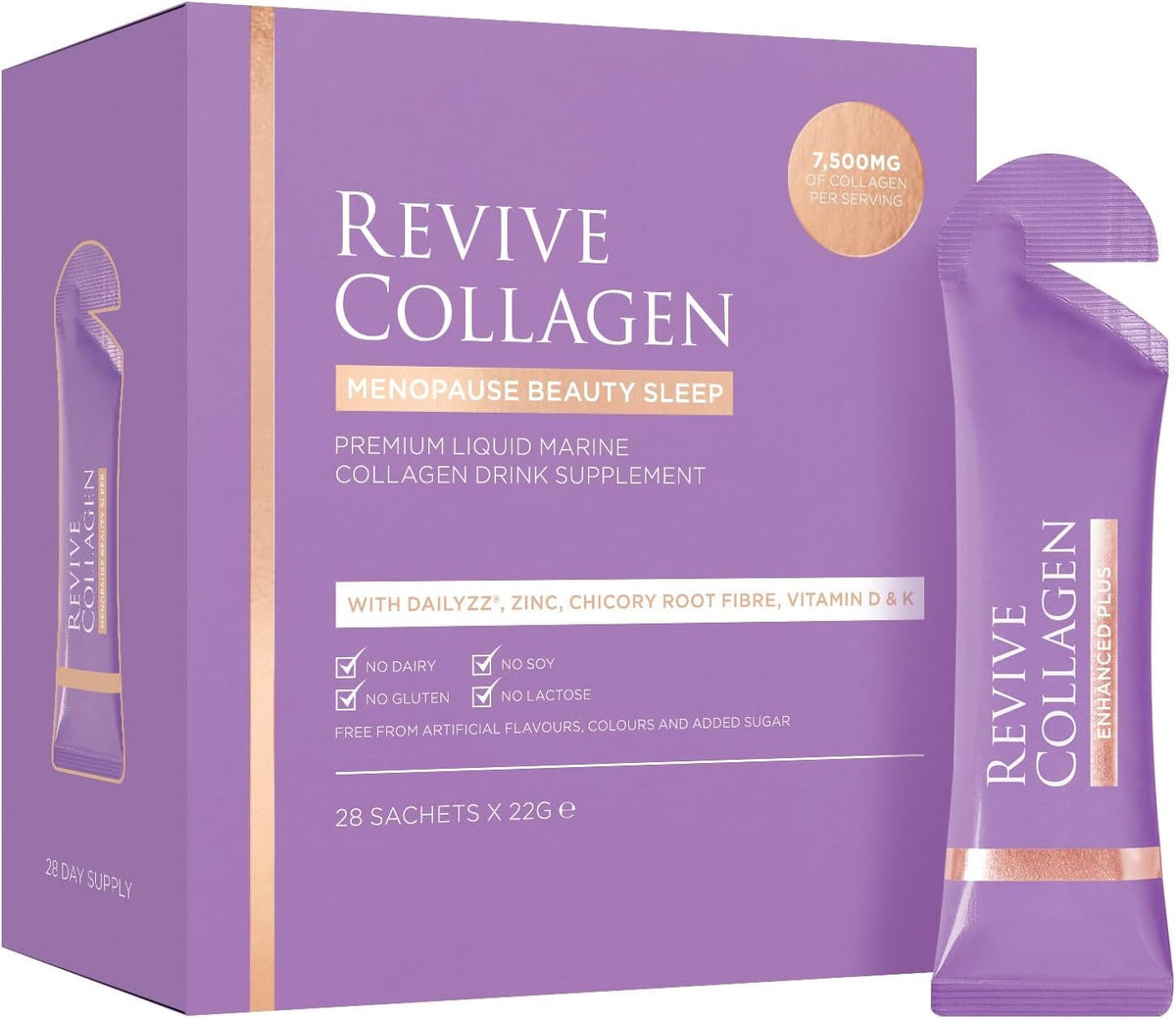 Revive Collagen: bouteille beauté-sommeil, option potentielle pour un repos nocturne plus serein