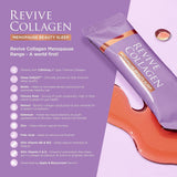 Revive Collagen Menopause cheveux et peau éclatants grâce au rétinol et biotine.