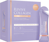 Revive Collagen Perimenopause — bouteille et emballage, soutien potentiel à la peau et à l'énergie.