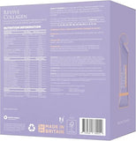 Sachets ouverts Revive Collagen Perimenopause, dose pratique pour l'énergie et la peau.