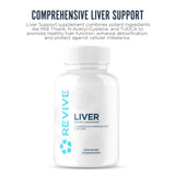 Revive MD, capsules foie, format 120, pratique pour une routine de bien-être.